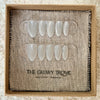 Crystal Cateye press-on nails - Short Almond